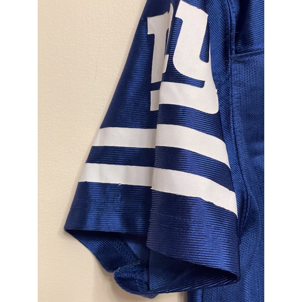 NY Giants Jersey Cruz‎ #80 Youth XXL Blue White NFL V-Neck Football New York - Picture 5 of 7